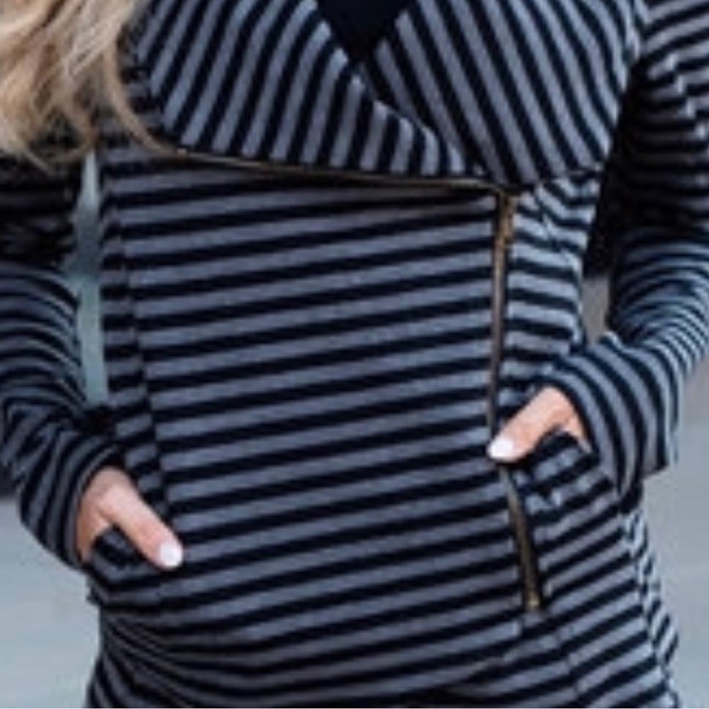 Side zip jacket